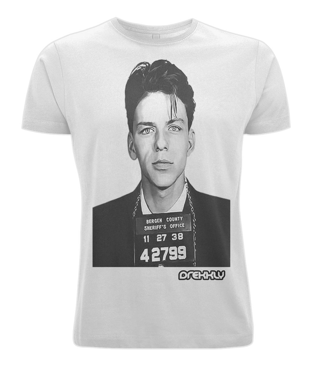 DRK003 - Drekkly Frank Sinatra Mug shot Tee