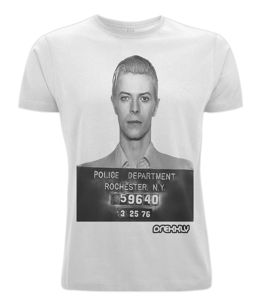 DRK001 - Drekkly David Bowie Mug shot Tee